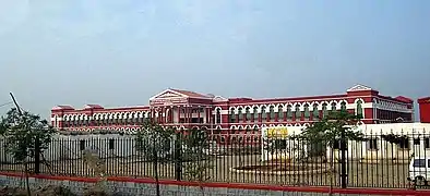 Le bâtiment de la Haute cour à Karnataka.