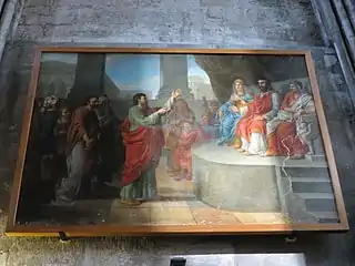 Photo du tableau «Saint Paul devant le roi Agrippa II et sa sœur Bérénice»