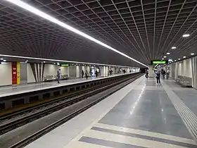 Image illustrative de l’article Göncz Árpád városközpont (métro de Budapest)