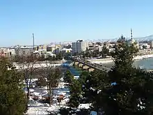 A view of Çarşamba district