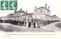 École primaire supérieure de Marennes (Charente-Maritime), rentrée de la promenade.