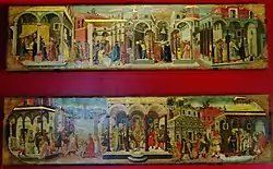 Ensemble de Panneaux peints de Giovanni di Ser Giovanni, anciennement de la Collection Campana.