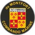 Écusson Commando Marine de Montfort.