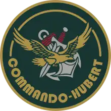 Écusson Commando Marine Hubert.