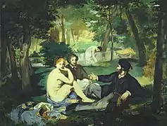 Déjeuner sur l'herbe, Édouard Manet