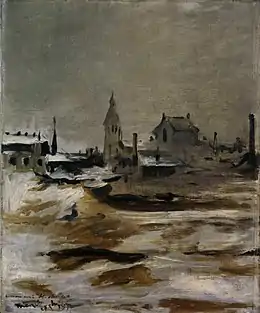 Édouard Manet:Effet de neige à Petit-Montrouge