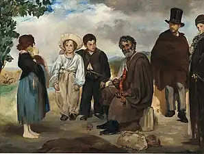 Édouard Manet, Le Vieux Musicien, 1862