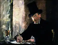 Chez Tortoni, par Édouard Manet