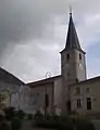 Église de Selaincourt vue du porche.