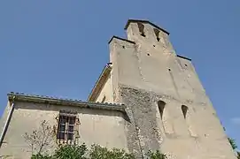 L'église paroissiale.