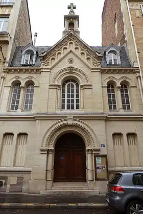 L'église évangélique Saint-Marcel.