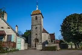 L'église d'Aubigney.