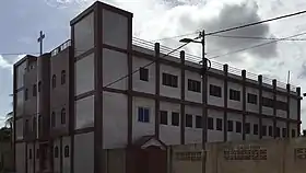 Bâtiment de l’Église Baptiste le Sauveur de Lomé, affiliée à la Convention baptiste du Togo