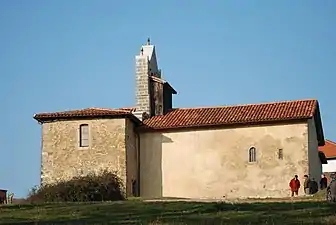 Chapelle Saint-Nicolas-de-Myre à Harambelz.