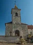 L'église de Montseugny.