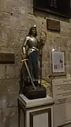 Statue de sainte Jeanne d'Arc