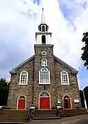 Façade de l'église actuelle