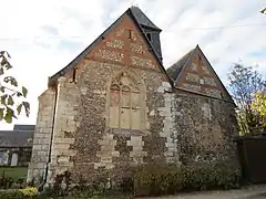 Chevet de l'église.