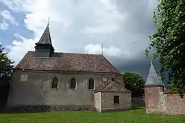 Façade sud et sacristie.