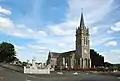 L'église Notre-Dame. Vue ouest.