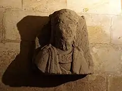 Chef de chevalier du XIIe siècle ou XIIIe siècle.