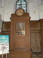 Mécanisme d'horloge.