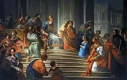 Présentation de Marie au temple