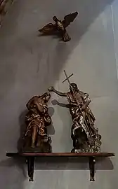 Statues représentant le baptême du Christ (XVIIIe siècle)