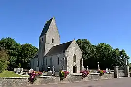 L'église Saint-Éloi.