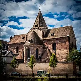 L’église Saint-Étienne de Strasbourg.