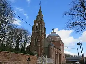 L'Église Saint-Aignan de Grivesnes.