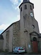 L'église Saint-Amans de Lentin.