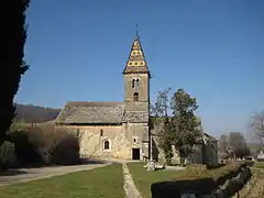 Église Saint-Antoine de Fixey (Côte-d'Or).