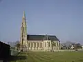 Église Saint-Aubin de Saint-Aubin-sur-Mer (Calvados)