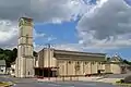 L'église Saint-Aubin.