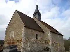 Église Saint-Christophe de Reuilly, XIe siècle.