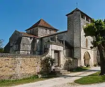 L'église Saint-Cybard de Cercles.