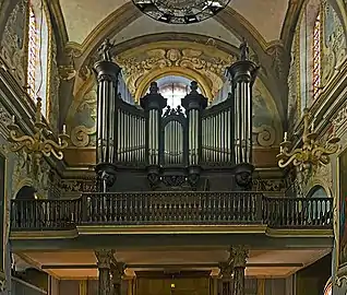 L'orgue.