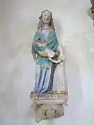 La statue de sainte Anne.