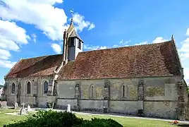 L'église Saint-Gervais-et-Saint-Protais.