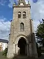 La façade de l'église paroissiale Saint-Gorgon.