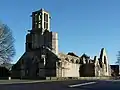 L'église Saint-Jacques de Lambour (détruite après la révolte des Bonnets rouges)