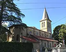 L'église de Betbèze.