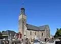 L’église Saint-Jean-Baptiste. Vue sud-ouest.