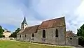 L’église Saint-Jean-Baptiste. Vue sud-est.