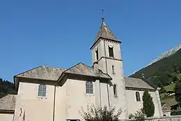 Profil de l'église Saint-Jean-Baptiste du Reposoir