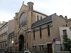 L'église Saint-Joseph-des-Épinettes (17e arrondissement de Paris).