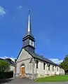 L’église Saint-Julien. Vue sud-ouest.