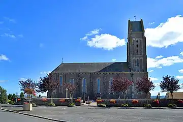 L’église Saint-Lô, vue nord.