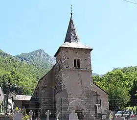 L'église de Camous.